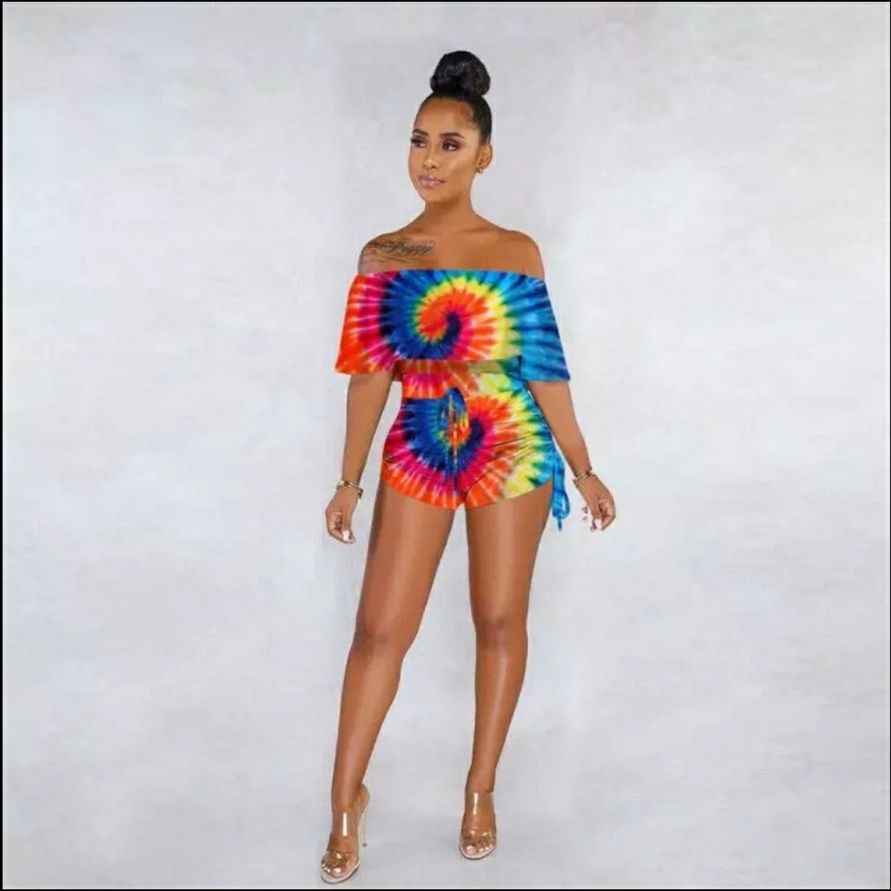 🌈 Tie dye romper